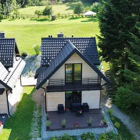 別荘 Domek Z Widokiem Mietowe Wzgorze Falsztyn